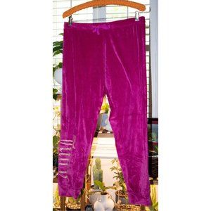 JUICY COUTURE - Women's Pink Velour Joggers
